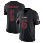 H.Texans #6 Reed Blankenship Player Black Impact Limited Game Gdoa Stitched Jerseys