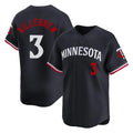 M.Twins #3 Harmon Killebrew Player Navy Home Limited Fdoa Stitched Jerseys