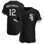 C.White Sox #12 Colson Montgomery Player Black Limited Elite Home Gdoa Stitched Jerseys