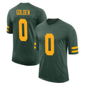 GB.Packers #0 Matthew Golden Player Green Alternate Vapor Home Game Gdoa Stitched Jerseys