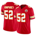 KC.Chiefs #52 Creed Humphrey Player Red Limited Vapor F.U.S.E. Home Game Gdoa Stitched Jerseys
