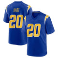 LA.Chargers #20 Cam Hart Player Royal Home Game Gdoa Stitched Jerseys