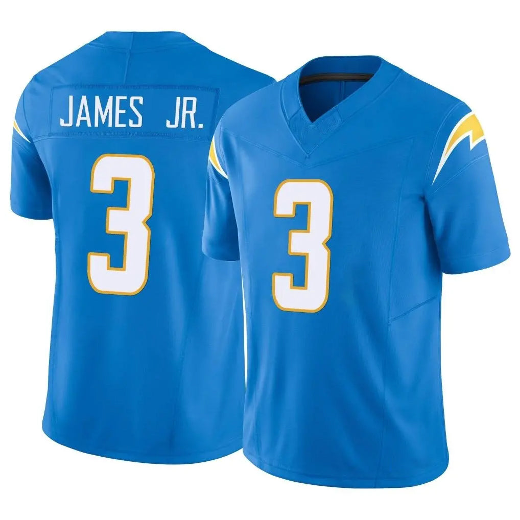 LA.Chargers #3 Derwin James Jr. Player Blue Limited Vapor F.U.S.E. Home Game Gdoa Stitched Jerseys