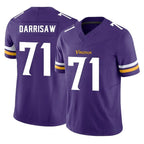 M.Vikings #71 Christian Darrisaw Player Purple Limited Vapor F.U.S.E. Home Game Gdoa Stitched Jerseys