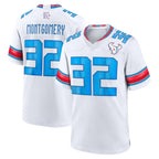 H.Texans #32 David Montgomery Player Whtie 2026 Rivalries Vapor Home Game Gdoa Stitched jerseys