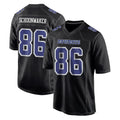 D.Cowboys #86 Luke Schoonmaker Player Carbon Black Fashion Home Game Gdoa Stitched Jerseys