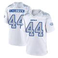 B.Bills #44 Joe Andreessen Player White Rivalries Collection Gdoa Stitched Jerseys