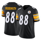 P.Steelers #88 Pat Freiermuth Player Black Limited Vapor F.U.S.E. Home Game Gdoa Stitched Jerseys