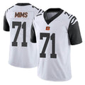 C.Bengals #71 Amarius Mims Player White Color Rush Vapor Untouchable Limted Home Game Gdoa Stitched Jerseys