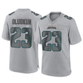 J.Jaguars #23 Foyesade Oluokun Player Gray Atmosphere Fashion Home Game Gdoa Stitched Jerseys