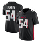 A.Falcons #54 Brandon Dorlus Player Black Vapor Untouchable Limited Home Game Gdoa Stitched Jerseys