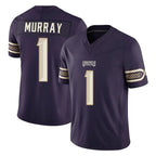MN.Vikings #1 Kyler Murray Player Purple Limited 2026 Rivalries Collection Home Game Gdoa Stitched Jerseys