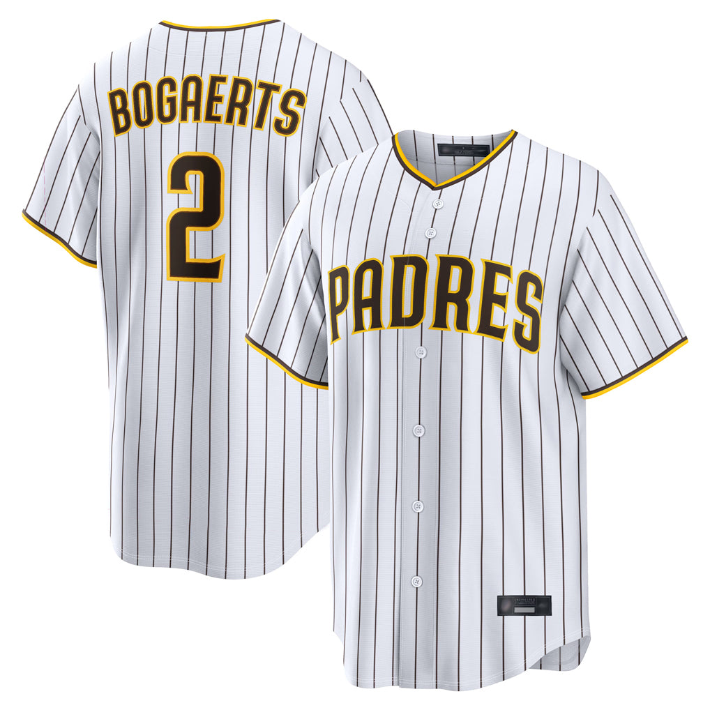 S.Diego Padres #2 Xander Bogaerts Player White Home Limited Game Fdoa Stitched Jerseys