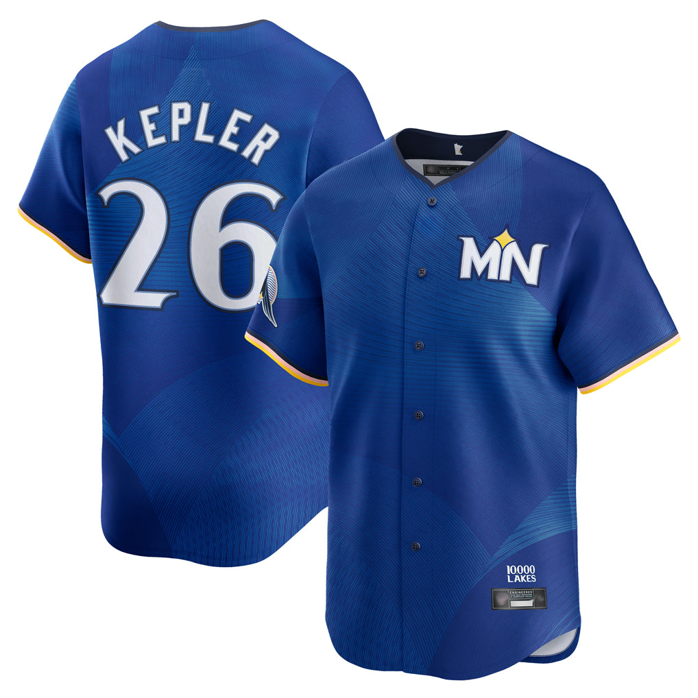 M.Twins #26 Max Kepler Player Royal City Connect Limited Home Fdoa Stitched Jerseys