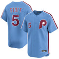 P.Phillies #5 Bryson Stott Player Light Blue Home Limited Fdoa Stitched Jerseys