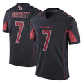 A.Cardinals #7 Jacoby Brissett Player Black Limited Color Rush Vapor Untouchable Home Game Gdoa Stitched Jerseys