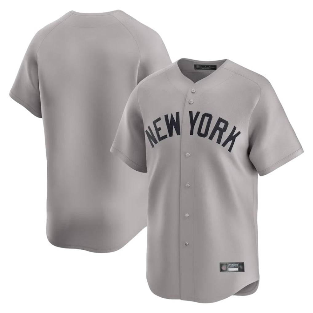 NY.Yankees ## Yankees Blank Player Gray Limited Home Fdoa Stitched Jerseys