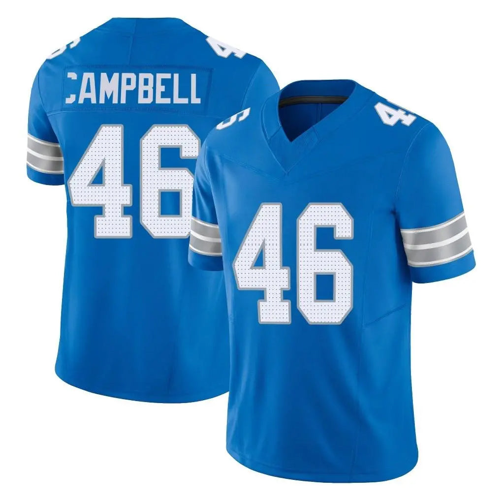 D.Lions #46 Jack Campbell Player Blue Limited Vapor F.U.S.E. Alternate Home Game Gdoa Stitched Jerseys