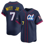 KC.Royals #7 Bobby Witt Jr. Player Navy Limited American League All-Star Edition Gdoa Stitched Jerseys