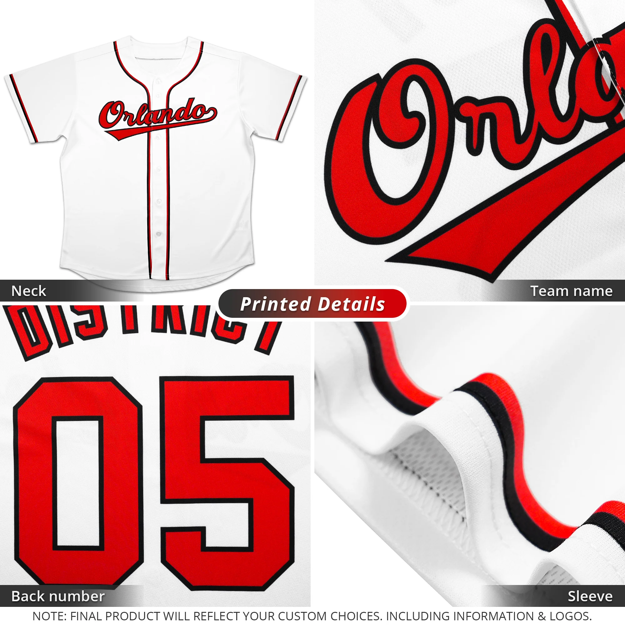 Custom Baseball Jersey Stitched Personalized Baseball Sports Uniform For Men Women Boy-1