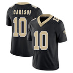 NO.Saints #10 Daniel Carlson Player Black Limited Vapor Untouchable Home Game Gdoa Stitched Jerseys