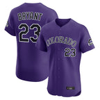C.Rockies #23 Kris Bryant Player Purple Limited Elite Home Gdoa Stitched Jerseys