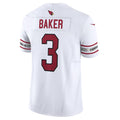 A.Cardinals #3 Budda Baker Player White Vapor F.U.S.E. Limited Gdoa Stitched Jerseys