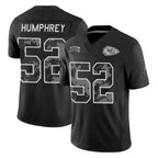 KC.Chiefs #52 Creed Humphrey Player Black Limited 2026 Salute to Service Home Game Stitched Jerseys