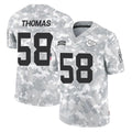 KC.Chiefs #58 Derrick Thomas Player Arctic Camo Salute To Service Limited Game Gdoa Stitched Jerseys