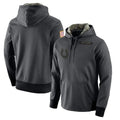 IN.Colts ## Colts Blank Player Gray Salute to Service Performance Hoodies Limited Game Gdoa Stitched Jerseys