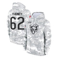 C.Bears #62 Joe Thuney Player Arctic Camo Salute to Service Pullover Hoodies Limited Gdoa Stitched Jerseys