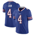 B.Bills #4 James Cook III Player Royal  Vapor Untouchable Limited Gdoa Stitched Jerseys