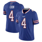 B.Bills #4 James Cook III Player Royal  Vapor Untouchable Limited Gdoa Stitched Jerseys