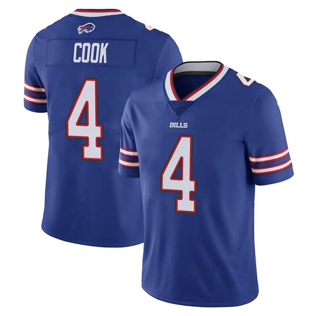 B.Bills #4 James Cook III Player Royal  Vapor Untouchable Limited Gdoa Stitched Jerseys