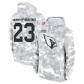 A.Cardinals #23 Sean Murphy-Bunting Player Camo Salute to Service Hoodies Gdoa Stitched Jerseys