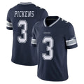 D.Cowboys #3 George Pickens Player Navy Vapor Untouchable Limited Home Game Gdoa Stitched Jerseys