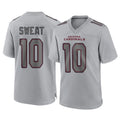 A.Cardinals #10 Josh Sweat Player Gray Atmosphere Fashion Home Game Gdoa Stitched Jerseys