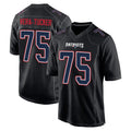 NE.Patriots #75 Alijah Vera-Tucker Player Carbon Fashion Limited Home Game Gdoa Stitched Jerseys
