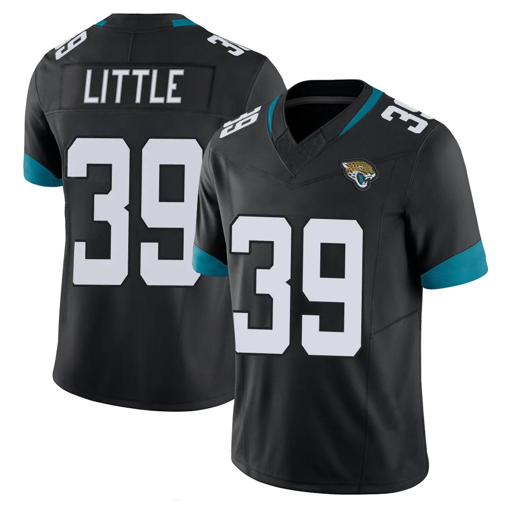 J.Jaguars #39 Cam Little Player Black Vapor F.U.S.E. Limited Home Game Gdoa Stitched Jerseys