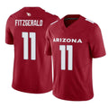A.Cardinals #11 Larry Fitzgerald Player Cardinal Vapor F.U.S.E. Limited Home Game Gdoa Stitched Jerseys