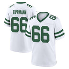 NY.Jets #66 Joe Tippmann Player White Legacy Home Game Gdoa Stitched Jerseys
