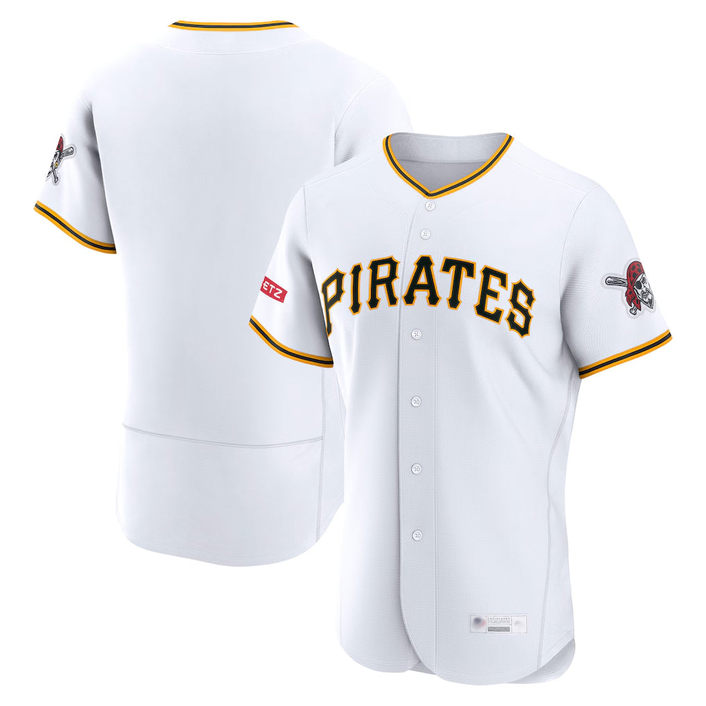 P.Pirates ## Pirates Blank Player White Home Limited Elite Fdoa Stitched Jerseys