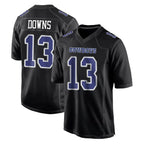 D.Cowboys #13 Caleb Downs Player Carbon Black Fashion Home Game Gdoa Stitched Jerseys