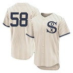 C.White Sox #58 Seranthony Dom¨ªnguez Player Cream Field of Dreams Limited Elite Home Gdoa Stitched Jerseys