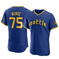 S.Mariners #75 Andres Munoz Player Royal City Connect Home Limited Elite Fdoa Stitched Jerseys