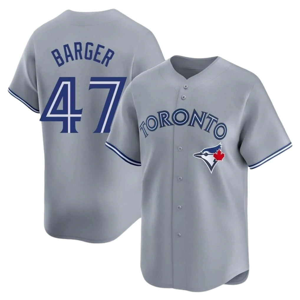T.Blue Jays #47 Addison Barger Player Gray Replica Fdoa Stitched Jerseys