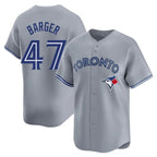 T.Blue Jays #47 Addison Barger Player Gray Replica Fdoa Stitched Jerseys