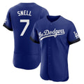 LA.Dodgers #7 Blake Snell Player Royal City Connect Elite Home Fdoa Stitched Jerseys