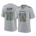 S.Seahawks #10 Cooper Kupp Player Gray Atmosphere Fashion Home Game Gdoa Stitched Jerseys