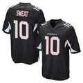 A.Cardinals #10 Josh Sweat Player Black Home Game Gdoa Stitched Jerseys